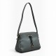 Prada Grey Double Zip Shoulder Bag / Pre-Owned