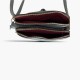 Prada Grey Double Zip Shoulder Bag / Pre-Owned