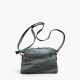 Prada Grey Double Zip Shoulder Bag / Pre-Owned
