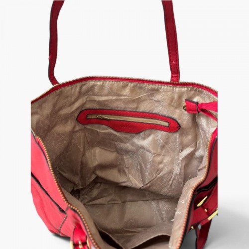 Michael Kors Red Jet Set Tote Bag / Pre-Owned