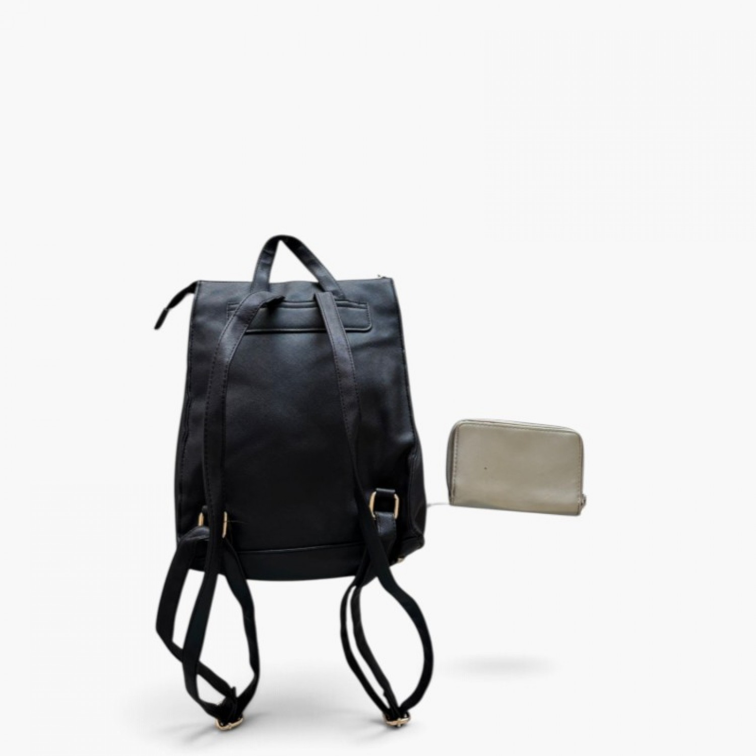 Laura Biagiotti Black Backpack / Pre-Owned