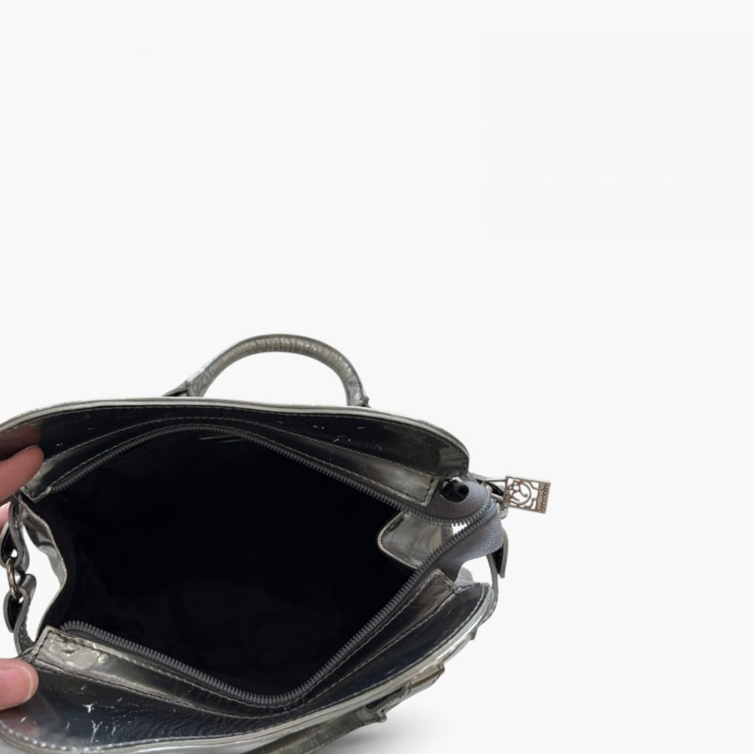 Guess Metallic Embossed Handbag / Pre-Owned