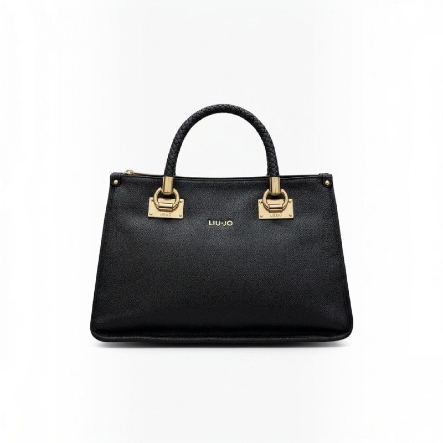 Liu Jo Black Structured Handbag / Pre-Owned