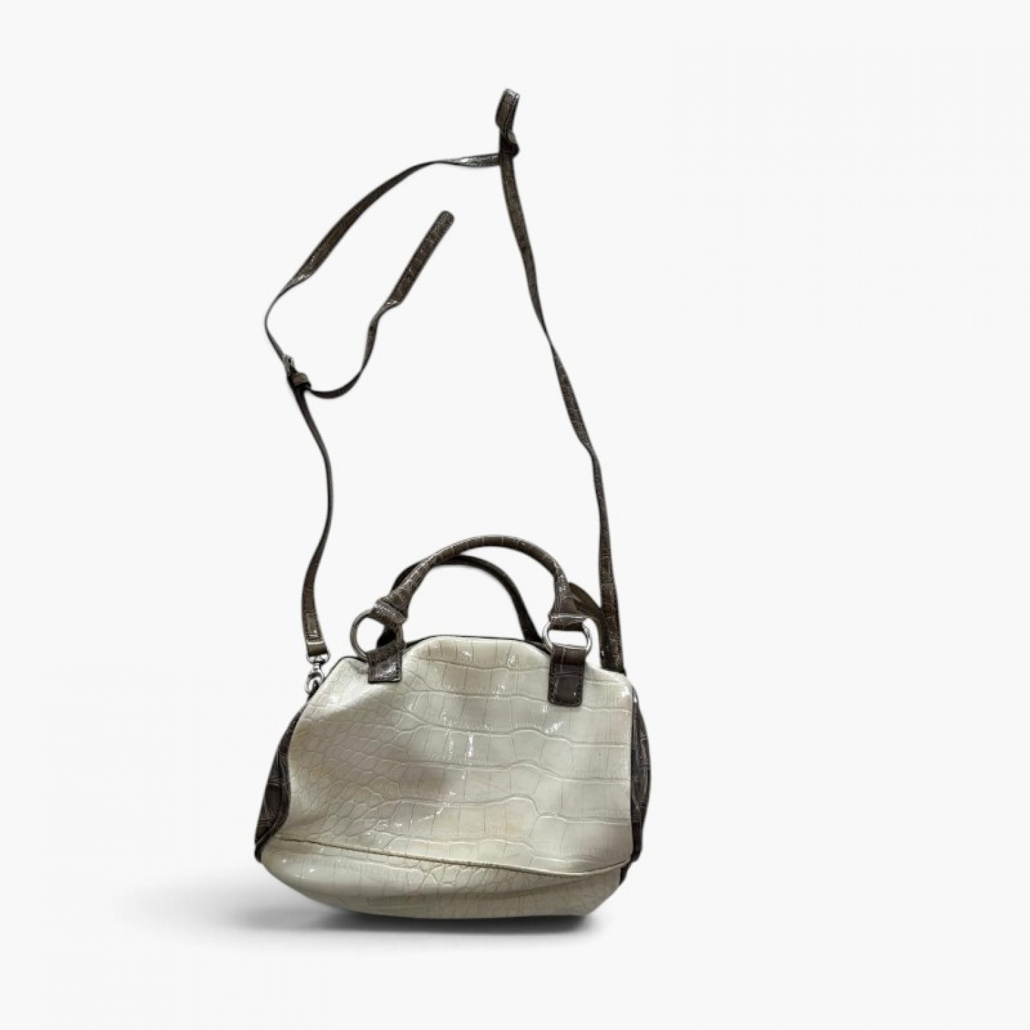 Guess Croc-Embossed Bowling Bag / Pre-Owned