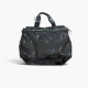 Armani Jeans Black Patent Tote / Pre-Owned