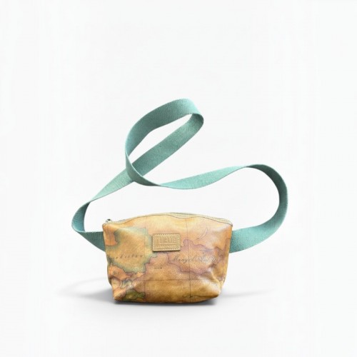 Alviero Martini 1A Classe Map Print Belt Bag / Pre-Owned