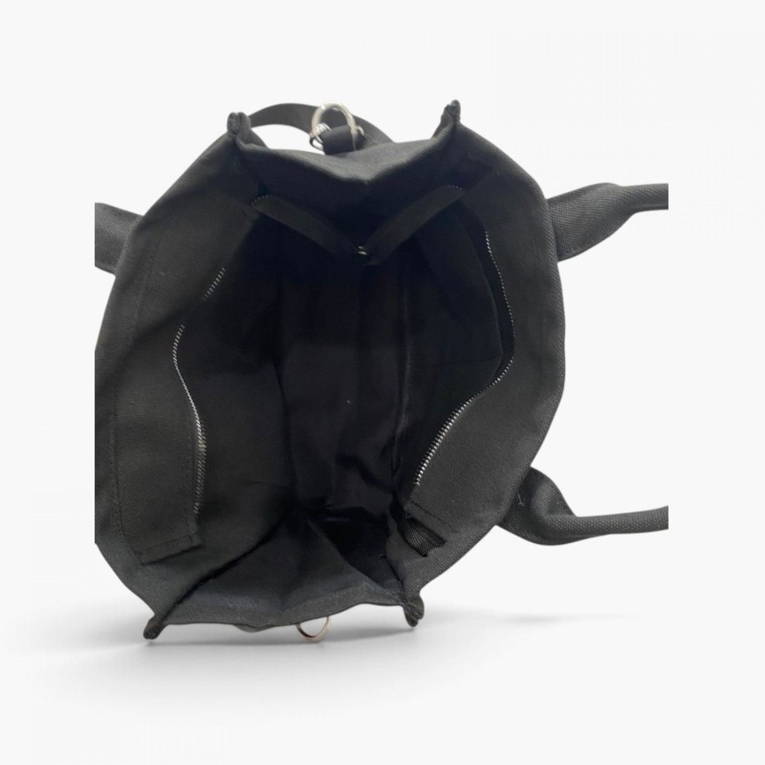 Black Canvas Tote Bag / Pre-Owned