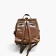 Vintage Brown Leather Backpack / Pre-Owned