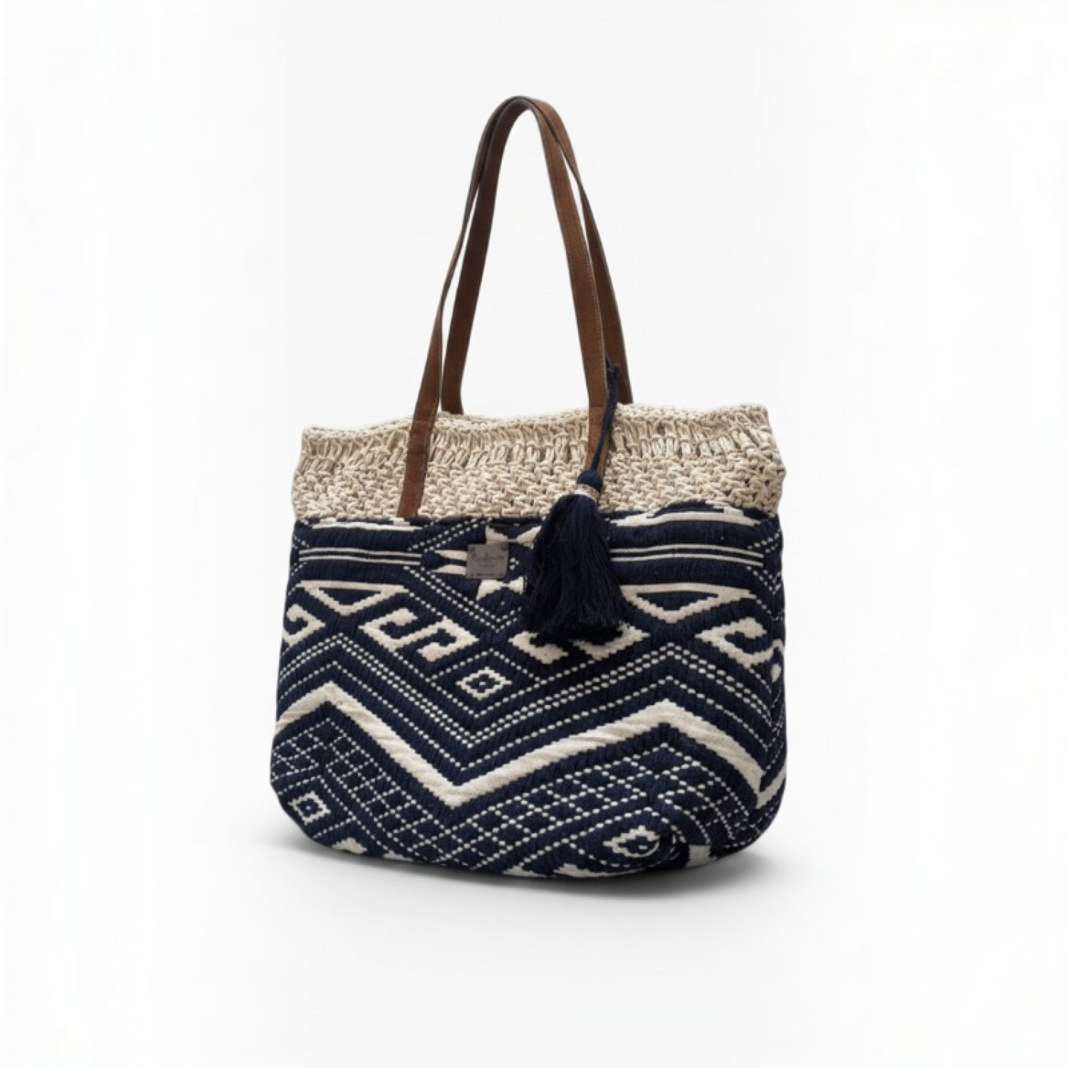 Pepe Jeans Boho Woven Tote Bag / Pre-Owned