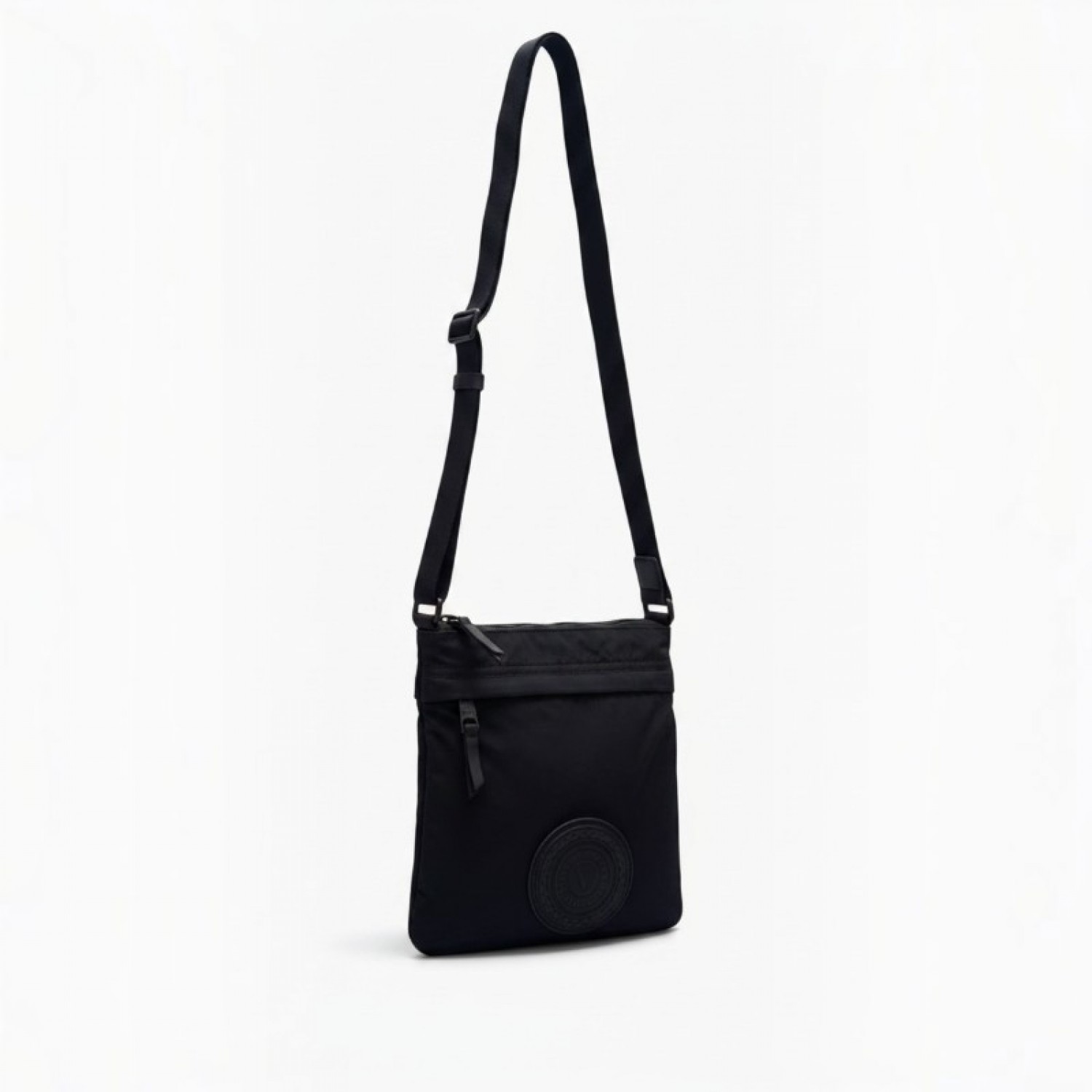 Black Nylon Crossbody Bag / Pre-Owned