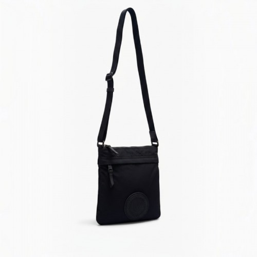 Black Nylon Crossbody Bag / Pre-Owned