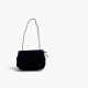 Black Quilted Chain Shoulder Bag / Pre-Owned