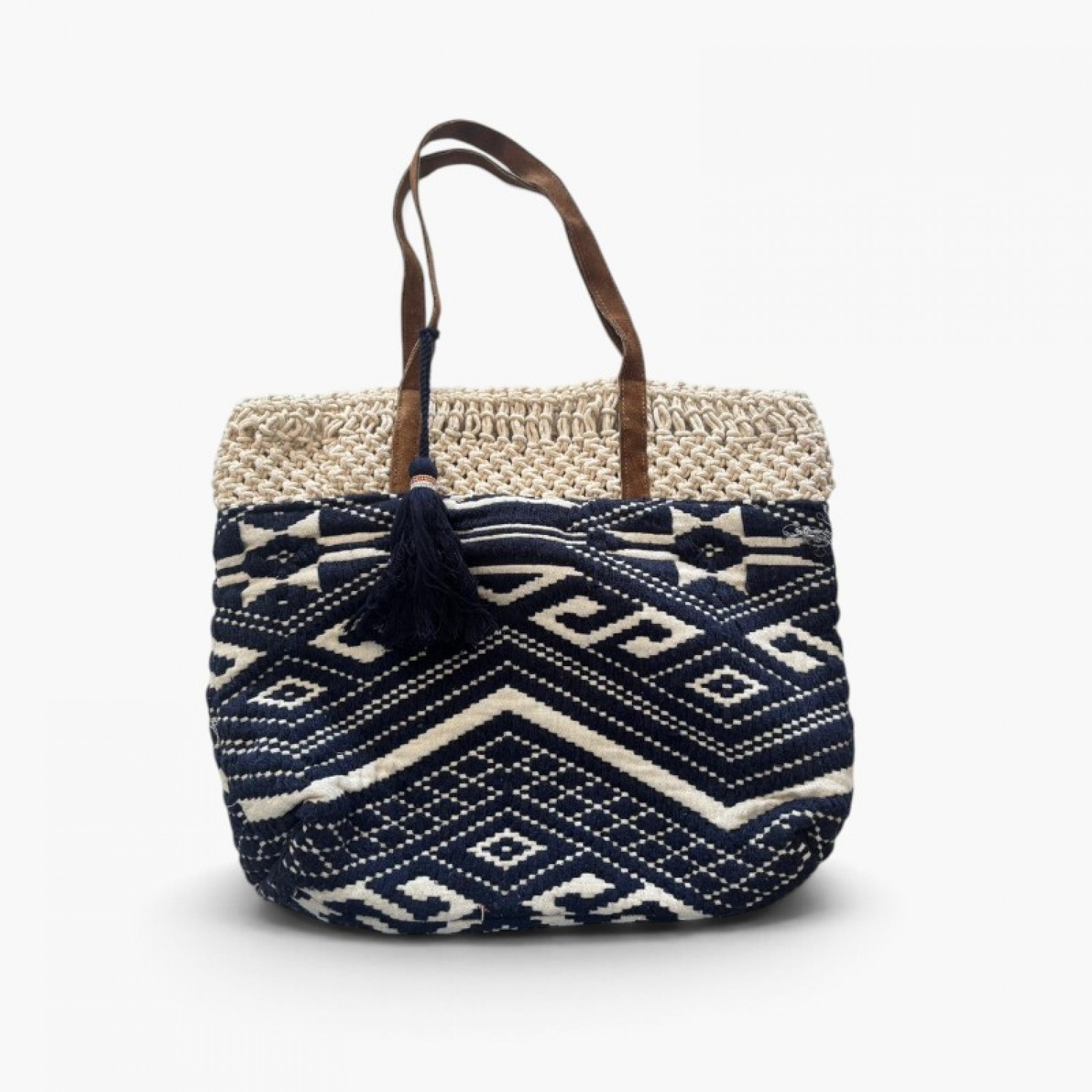 Pepe Jeans Boho Woven Tote Bag / Pre-Owned