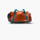 Blue & Orange Wheeled Duffel Bag / Pre-Owned