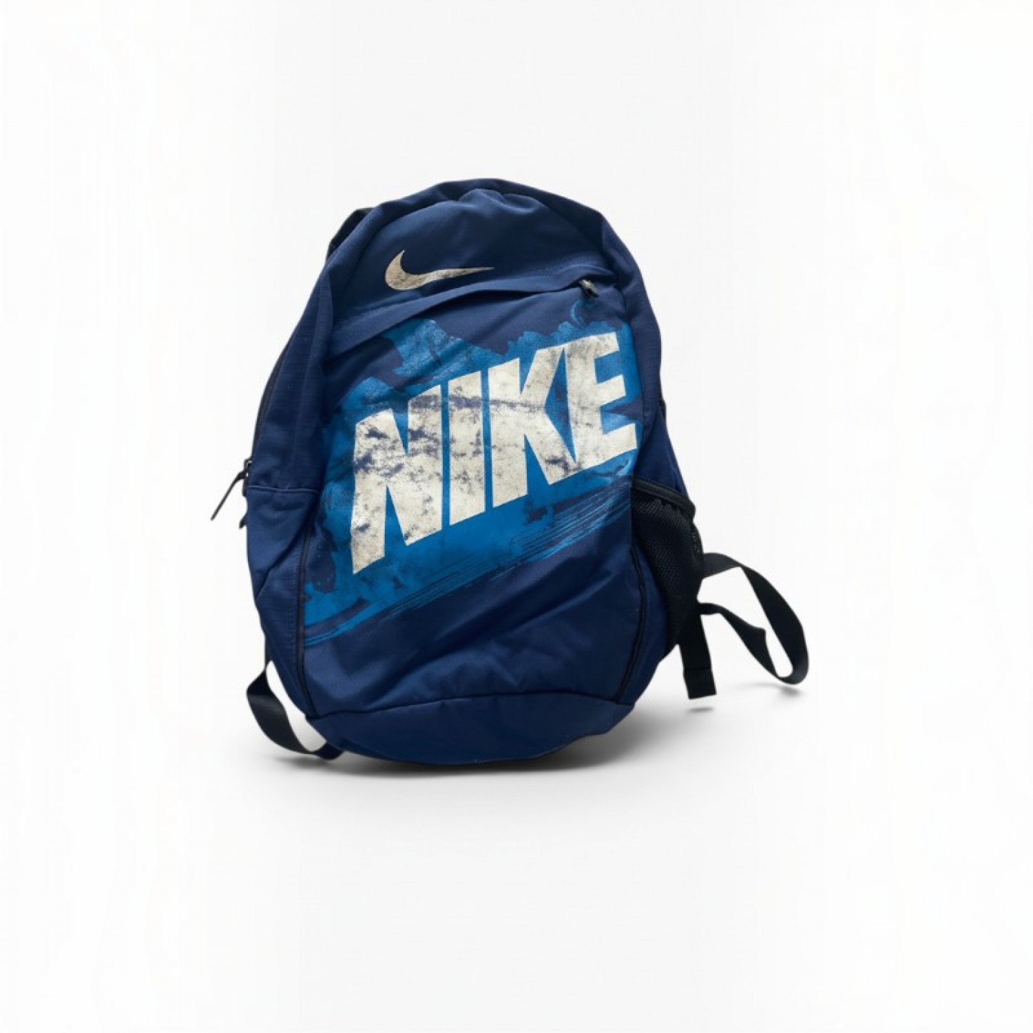 Nike Graphic Blue Backpack / Pre-Owned
