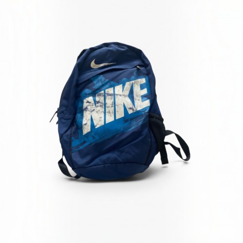 Nike Graphic Blue Backpack / Pre-Owned