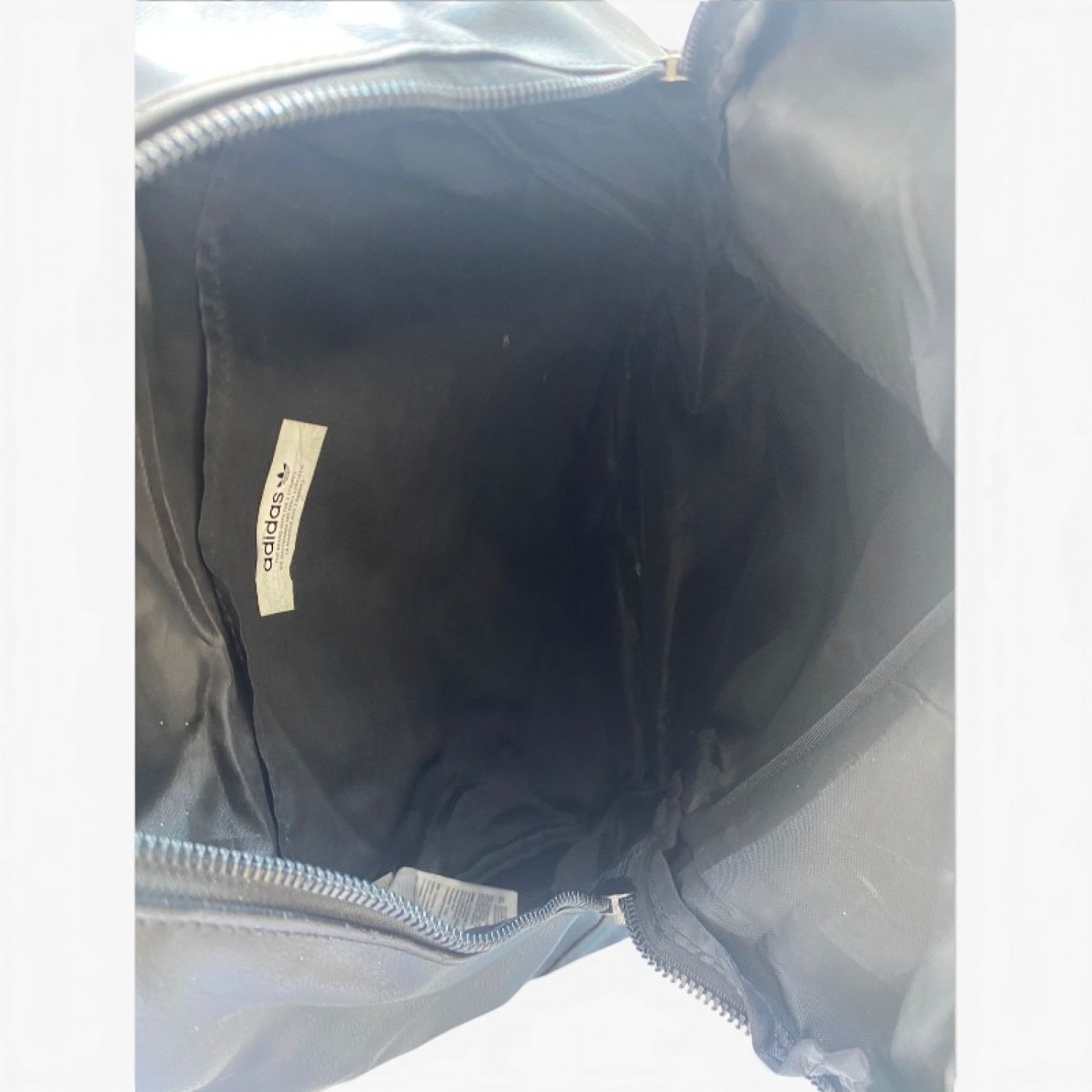 Adidas Originals Black Backpack / Pre-Owned