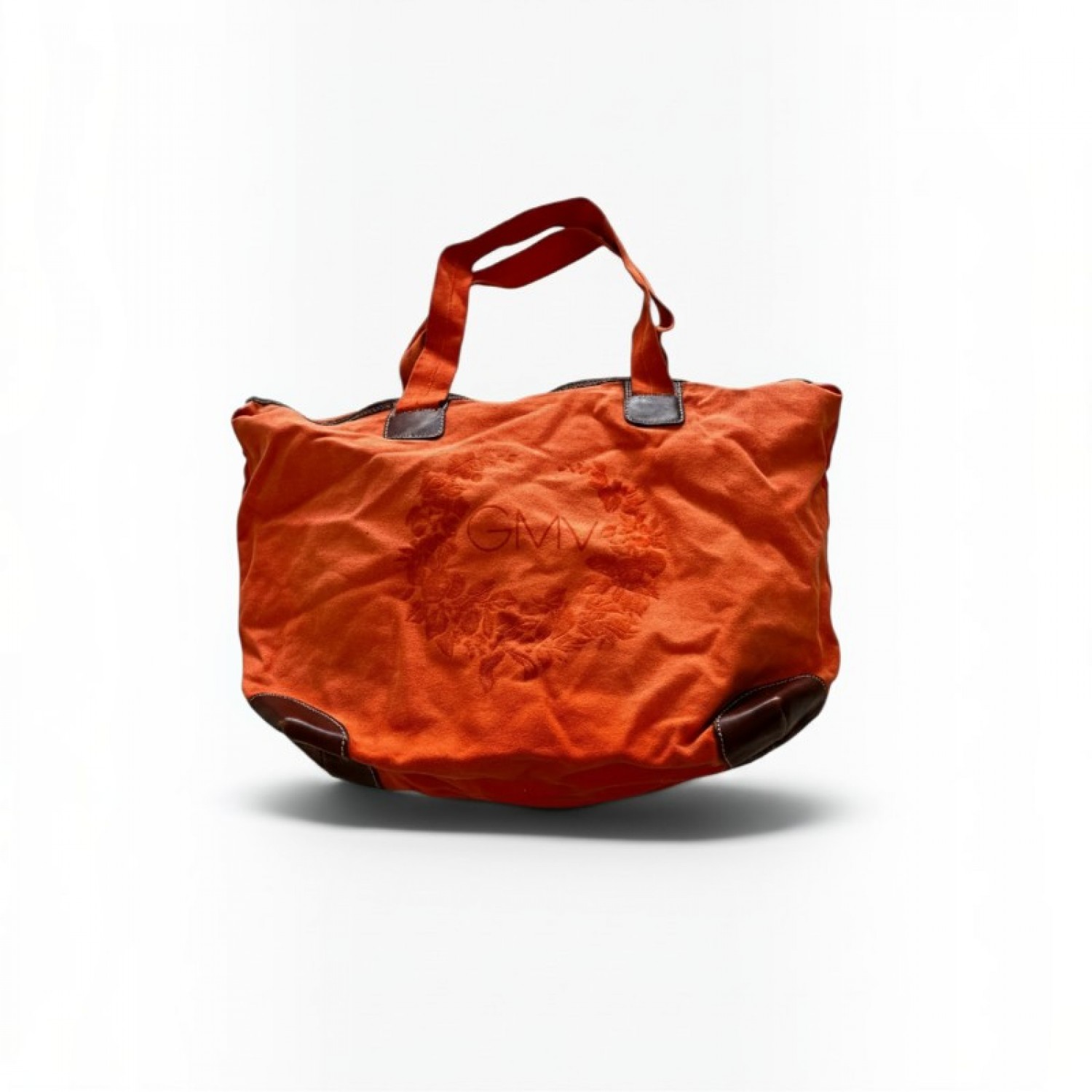 GMV Orange Embroidered Tote Bag / Pre-Owned