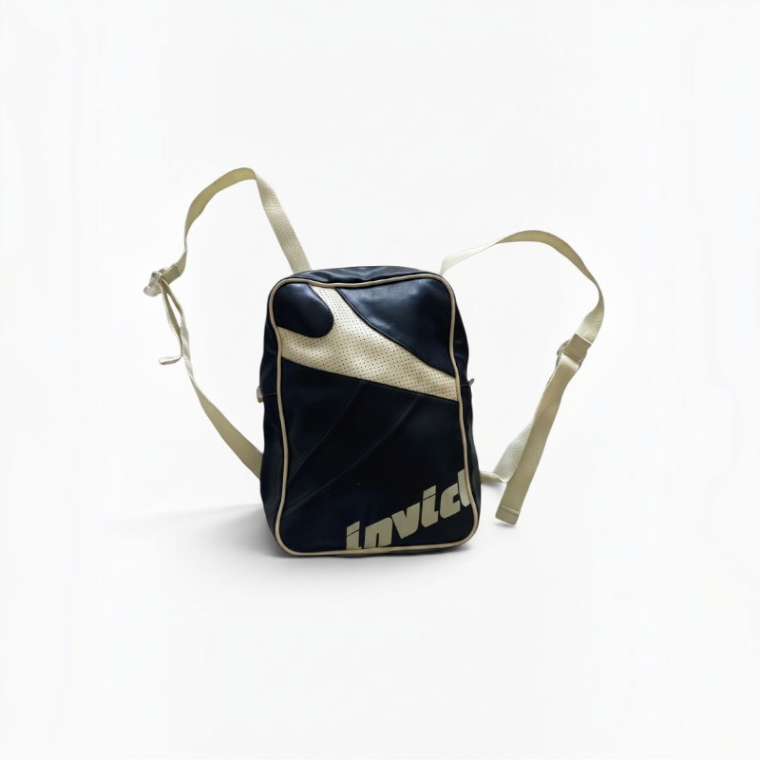 Invicta Navy Retro Shoulder Bag / Pre-Owned
