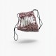 Nike Pink Swoosh Drawstring Bag / Pre-Owned