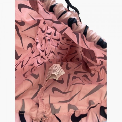 Nike Pink Swoosh Drawstring Bag / Pre-Owned