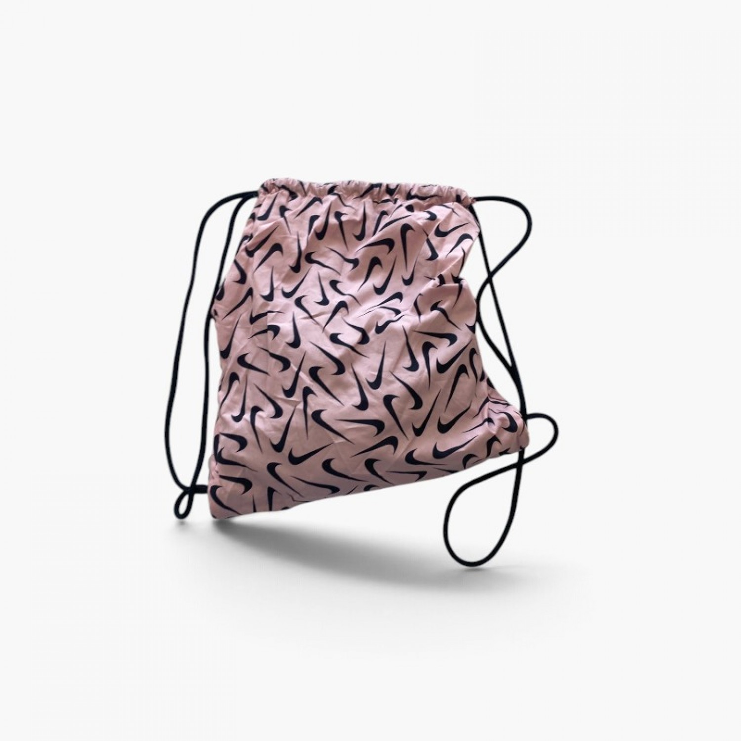 Nike Pink Swoosh Drawstring Bag / Pre-Owned