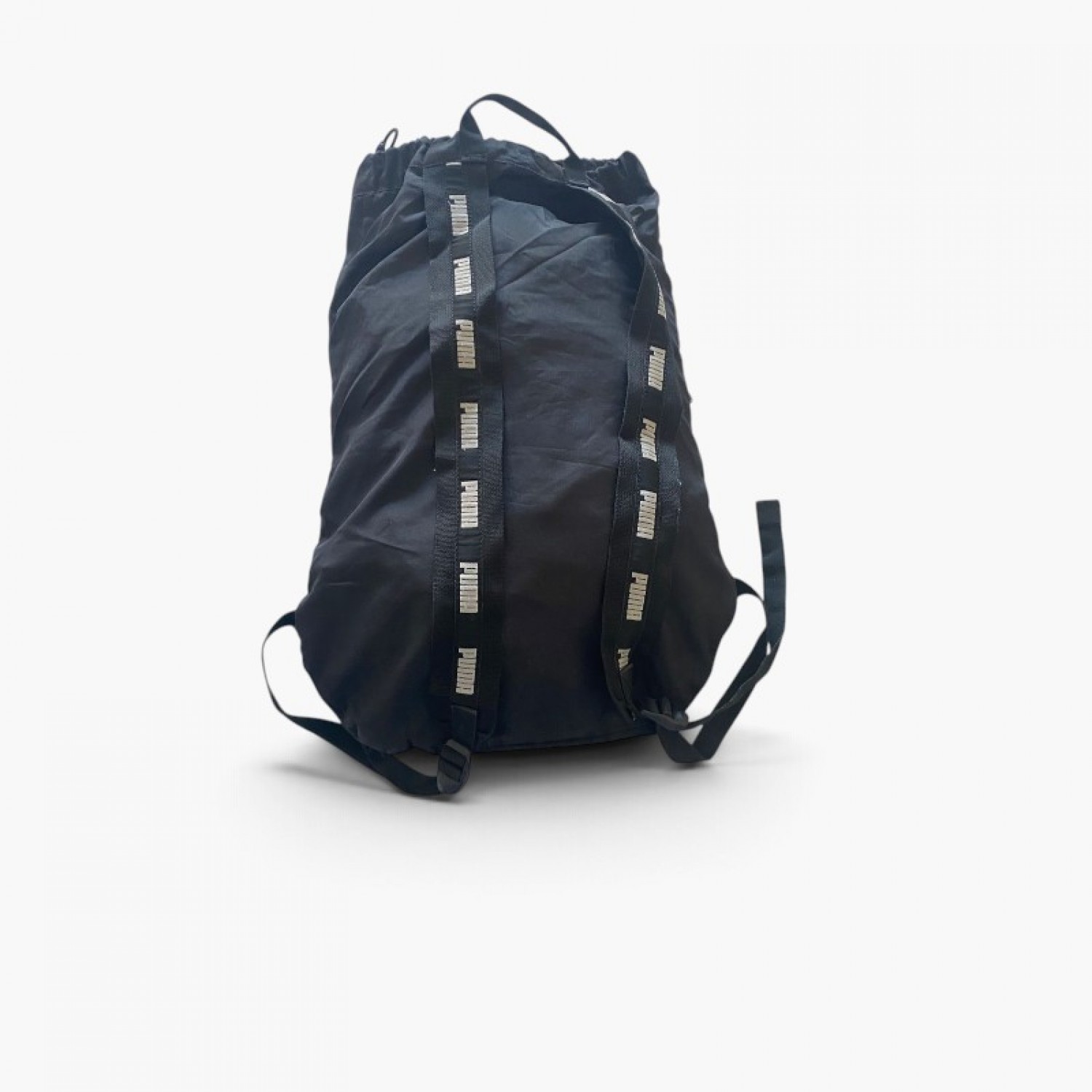 Puma Black Drawstring Backpack / Pre-Owned