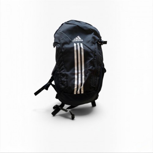 Adidas Black 3-Stripes Backpack / Pre-Owned