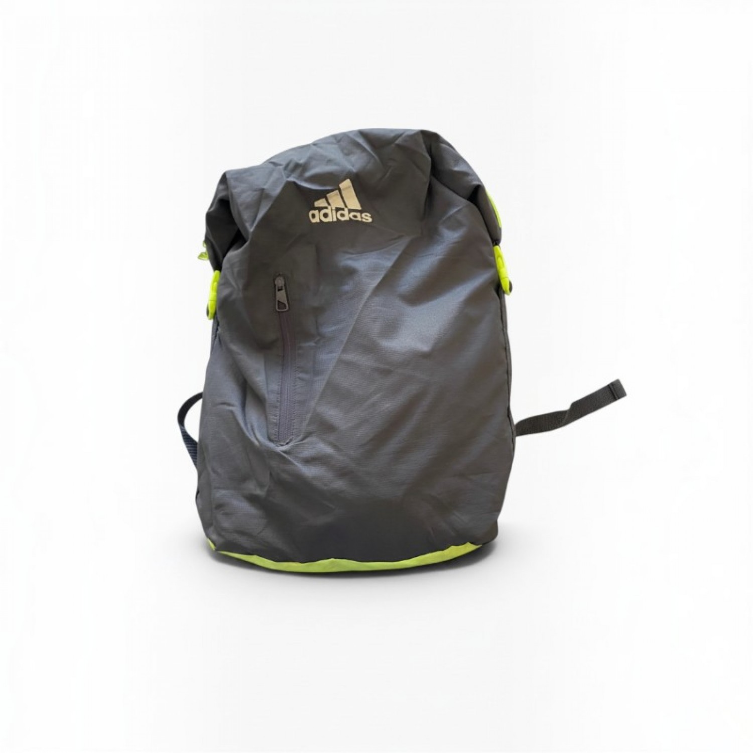 Adidas Black & Neon Sports Backpack / Pre-Owned