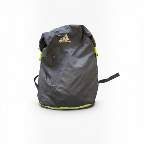 Adidas Black & Neon Sports Backpack / Pre-Owned