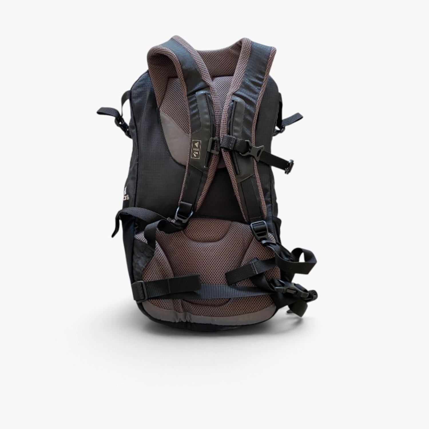 Adidas Black 3-Stripes Backpack / Pre-Owned