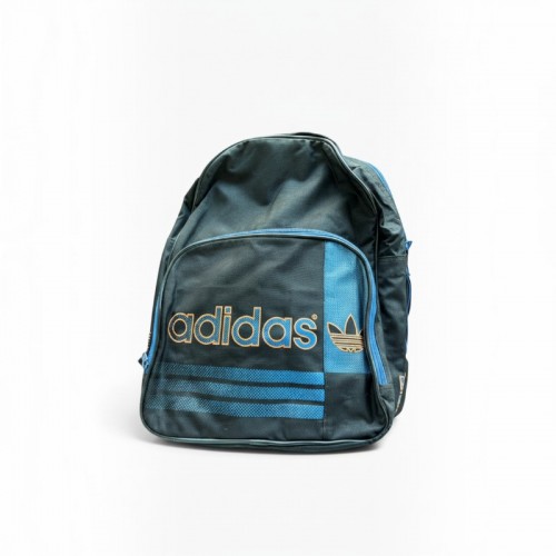 Adidas Originals Black & Blue Backpack / Pre-Owned