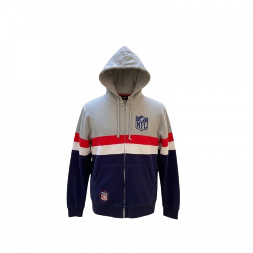NFL Team Apparel Color Block Zip Hoodie — Size XL / Pre-Owned