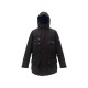 Wellensteyn Black Hooded Utility Parka — Size L / Pre-Owned