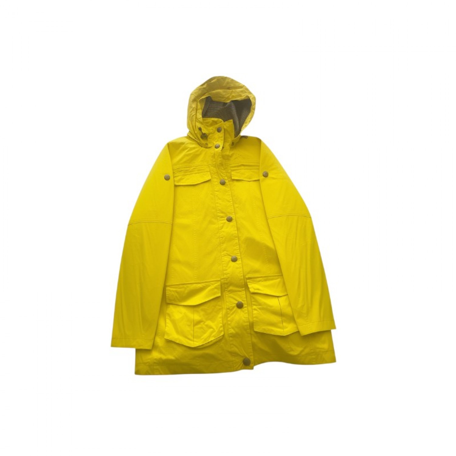 Wellensteyn Yellow Hooded Outdoor Jacket / Pre-Owned
