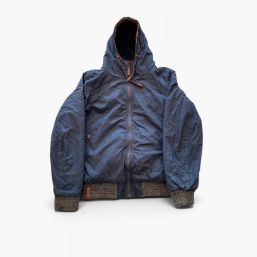 Naketano Navy Hooded Jacket / Pre-Owned