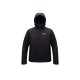 Jack Wolfskin Black Hooded Outdoor Jacket / Pre-Owned