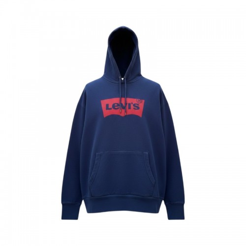 Levi's Navy Logo Hoodie / Pre-Owned