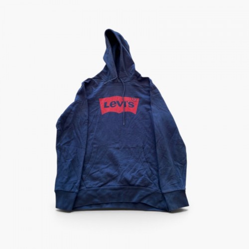 Levi's Navy Logo Hoodie / Pre-Owned