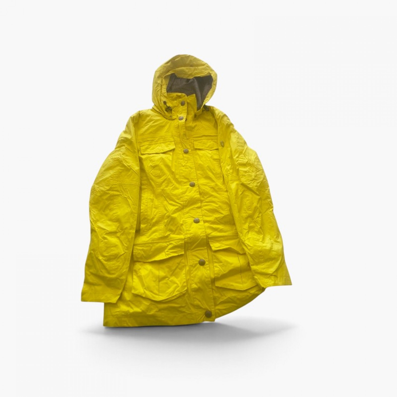 Wellensteyn Yellow Hooded Outdoor Jacket / Pre-Owned