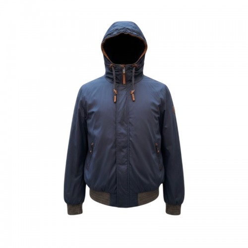 Naketano Navy Hooded Jacket / Pre-Owned