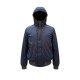 Naketano Navy Hooded Jacket / Pre-Owned