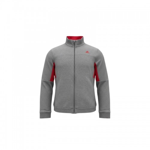 Adidas Grey Full Zip Track Jacket / Pre-Owned
