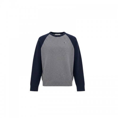 Hollister Grey Navy Raglan Sweater / Pre-Owned