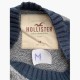 Hollister Grey Navy Raglan Sweater / Pre-Owned
