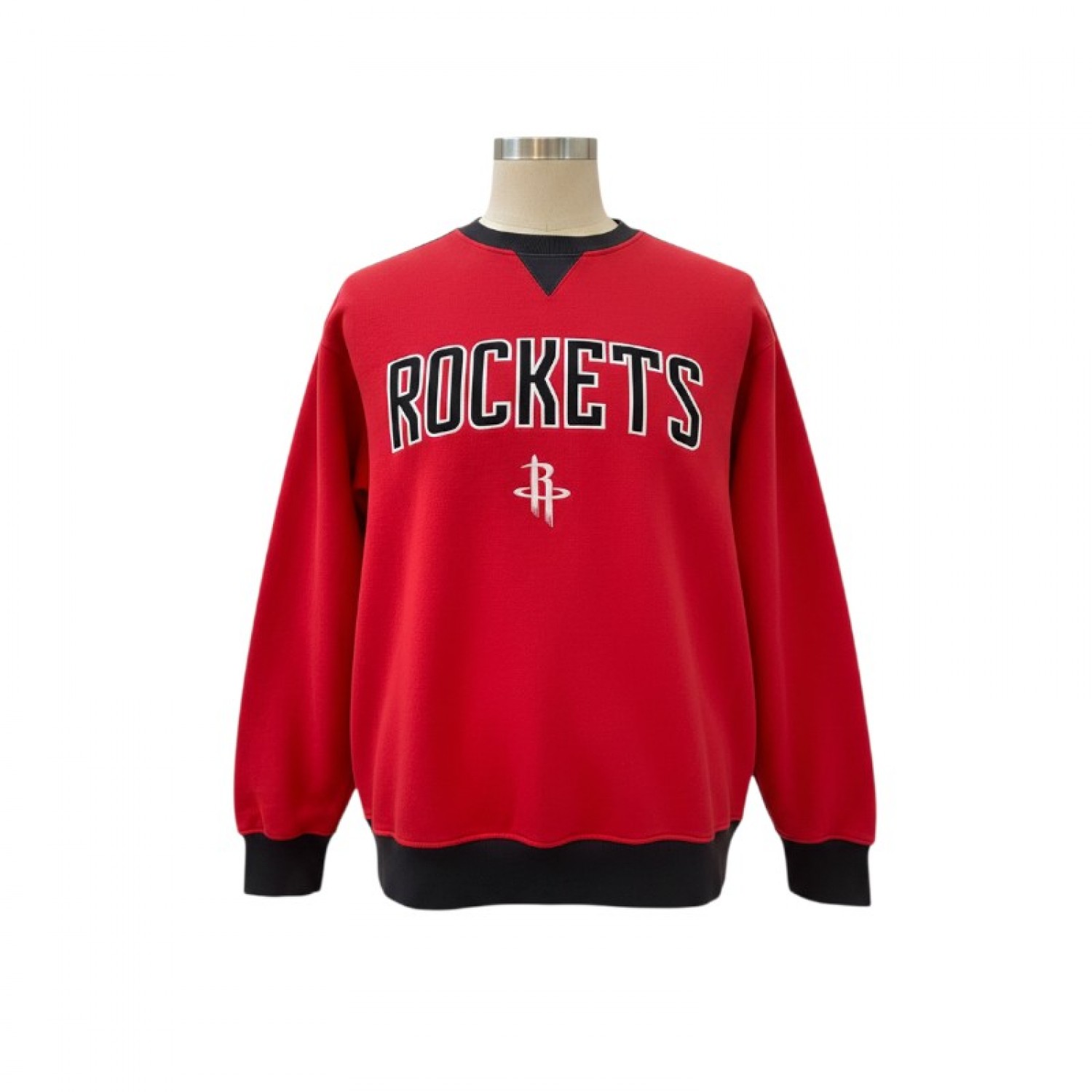 Houston Rockets Red Crewneck Sweatshirt / Pre-Owned