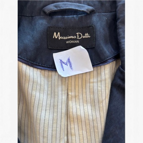 Massimo Dutti Women’s Navy Tailored Blazer / Pre-Owned