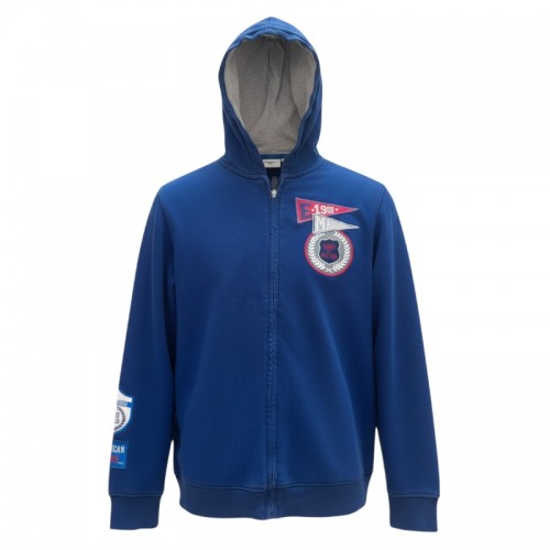 Ellesse Blue Full Zip Hooded Sweatshirt / Pre-Owned