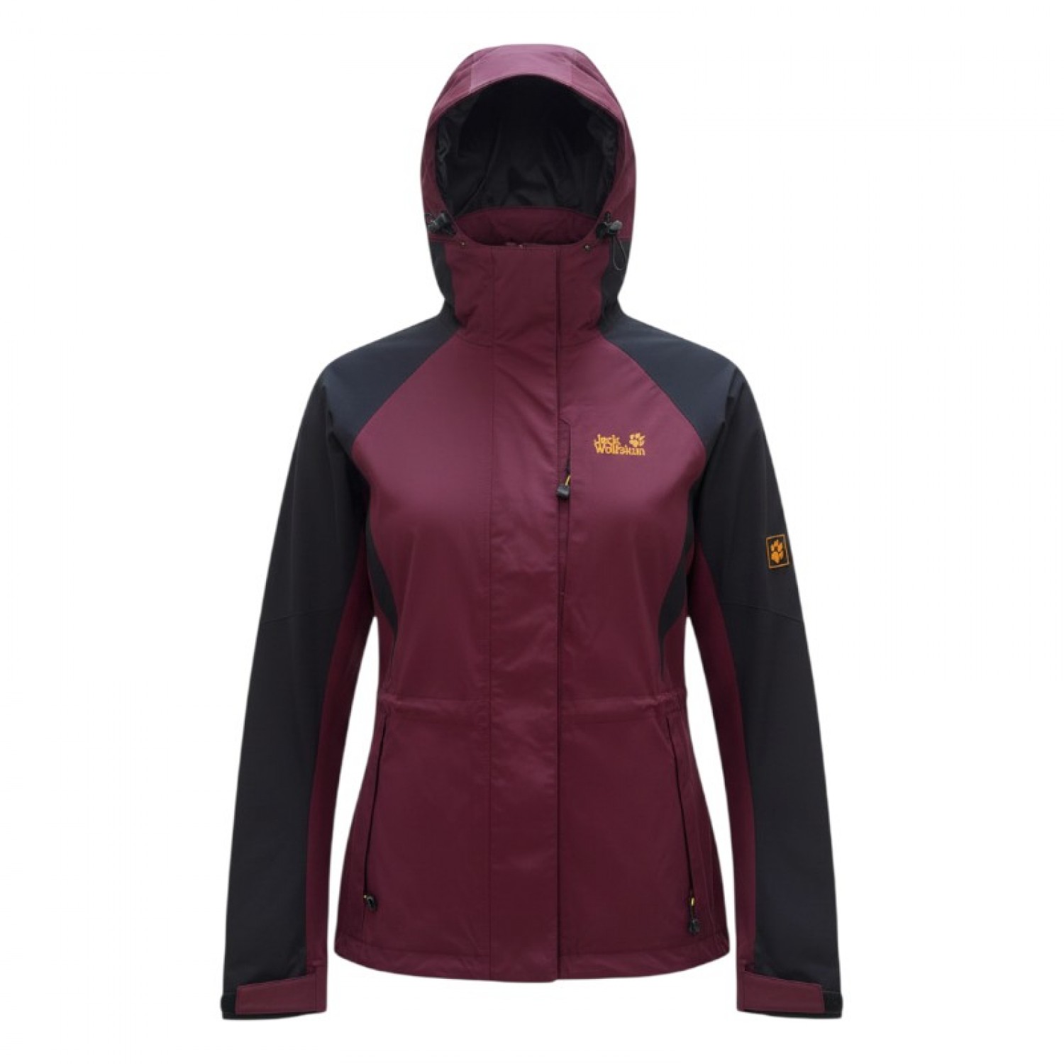 Jack Wolfskin Women’s Two-Tone Hooded Outdoor Jacket / Pre-Owned