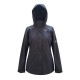Jack Wolfskin Women’s Black Hooded Outdoor Jacket / Pre-Owned
